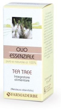 Farmaderbe - Olio essenziale Tea Tree (Melaleuca alternifolia) - 10 ml - Farmacia di Regoledo Srl
