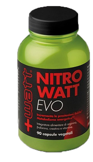 +Watt - NitroWatt Evo - 90 capsule - Farmacia di Regoledo Srl