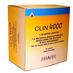 CLIN 4000 LASSATIVO 30 BUSTINE MONOUSO 10 G SENZA ZUCCHERO - Farmacia di Regoledo Srl