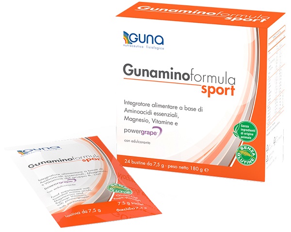 Guna - Gunaminoformula sport - 24 bustine - Farmacia di Regoledo Srl