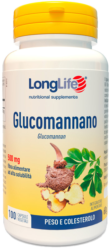 LONGLIFE GLUCOMANNANO 100 CAPSULE VEGETALI - Farmacia di Regoledo Srl