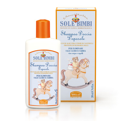 SOLE BIMBI SHAMPOO DOCCIA DOPOSOLE 200 ML - Farmacia di Regoledo Srl