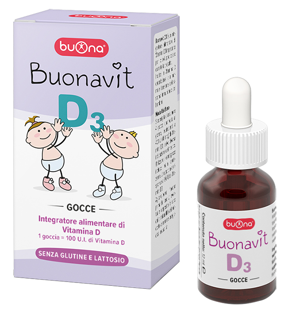 BUONAVIT D3 12 ML - Farmacia di Regoledo Srl