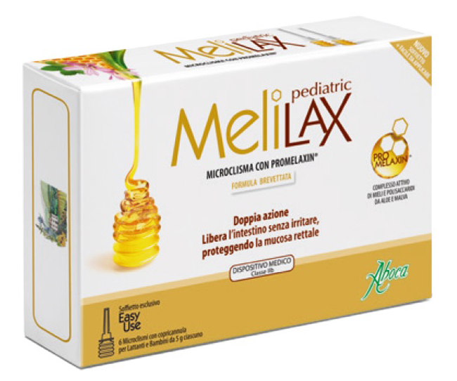 MELILAX PEDIATRIC MICROCLISMI 6 PEZZI 5 G - Farmacia di Regoledo Srl