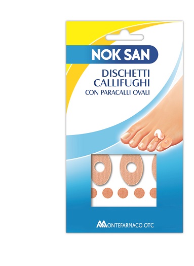 NOK SAN DISCHETTI CALLIFUGO CON PARACALLI OVALI - Farmacia di Regoledo Srl