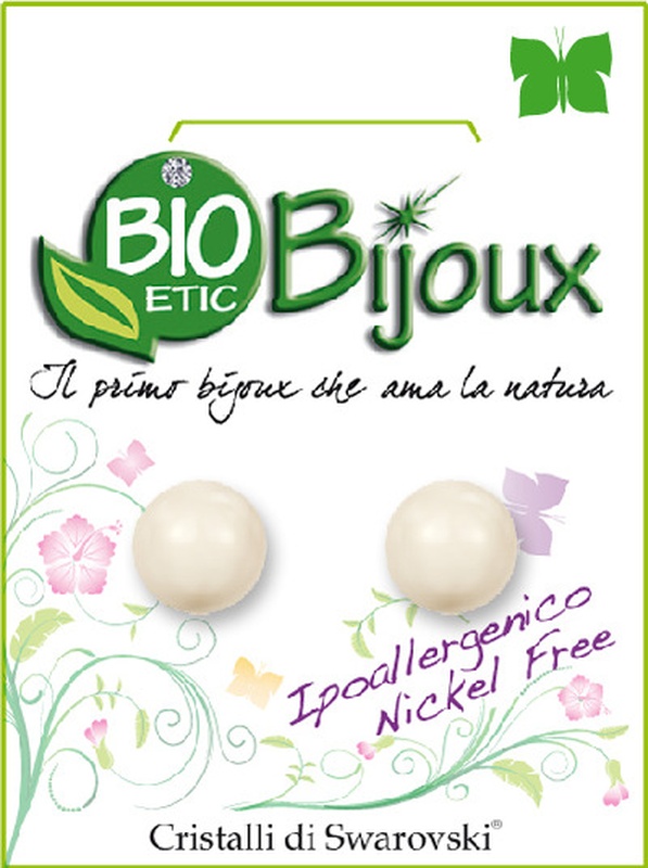 ORECCHINO PERLA 8MM CREAM - Farmacia di Regoledo Srl