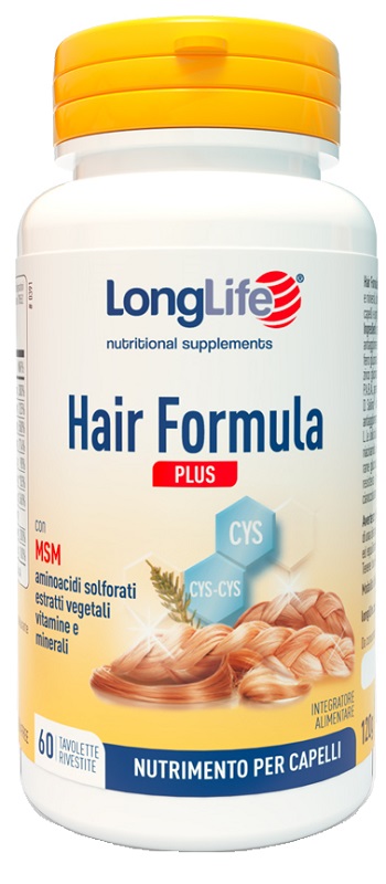 Longlife - Hair Formula plus - 60 tavolette - Farmacia di Regoledo Srl