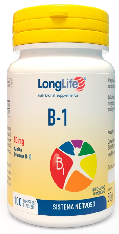 LONGLIFE B1 100 COMPRESSE 50 MG - Farmacia di Regoledo Srl