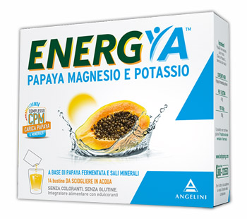 ENERGYA PAPAYA MAGNESIO POTASSIO 14 BUSTINE - Farmacia di Regoledo Srl