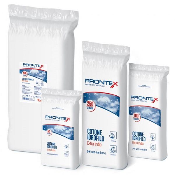 PRONTEX COTONE IDROFILO EXTRA INDIA 50 G - Farmacia di Regoledo Srl