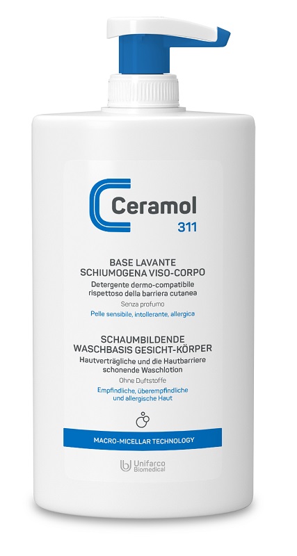 CERAMOL 311 BASE LAVANTE SCHIUMOGENA 400 ML - Farmacia di Regoledo Srl
