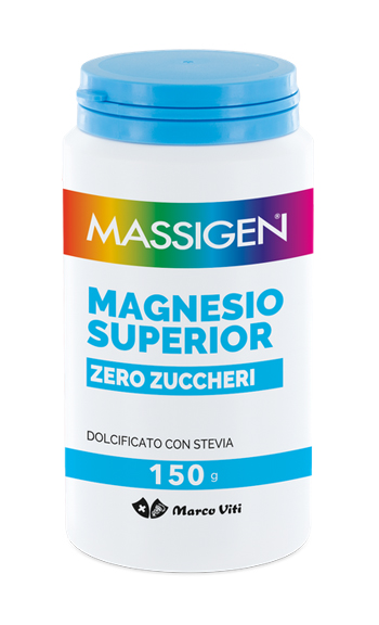 MASSIGEN MAGNESIO SUPERIOR ZERO ZUCCHERI 150 G - Farmacia di Regoledo Srl