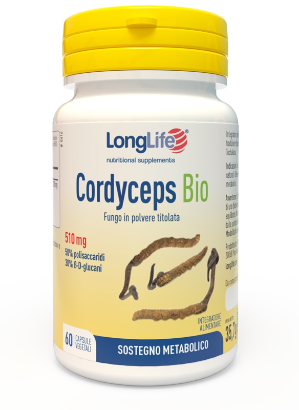 LONGLIFE CORDYCEPS BIO 60 CAPSULE VEGETALI - Farmacia di Regoledo Srl
