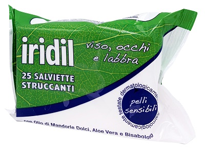 IRIDIL SALVIETTE STRUCCANTI 25 PEZZI - Farmacia di Regoledo Srl