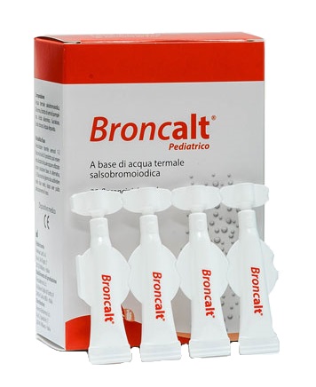 BRONCALT STRIP PEDIATRICO SOLUZIONE IRRIGAZIONE NASALE 20 FLACONCINI DA 2 ML - Farmacia di Regoledo Srl