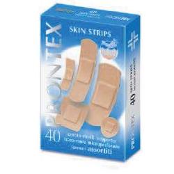 CEROTTO PRONTEX SKIN STRIPS 6 FORMATI ASSORTITI ASTUCCIO 40 PEZZI - Farmacia di Regoledo Srl