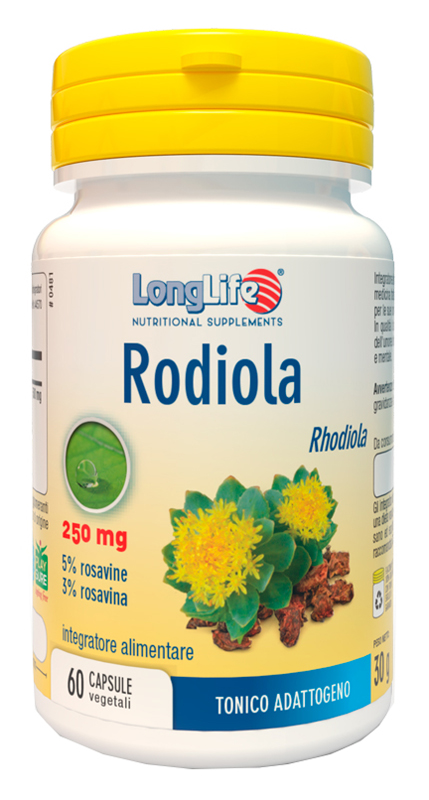 LONGLIFE RODIOLA 60 CAPSULE VEGETALI - Farmacia di Regoledo Srl