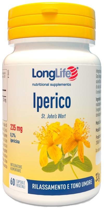 LONGLIFE IPERICO 60 CAPSULE VEGETALI - Farmacia di Regoledo Srl