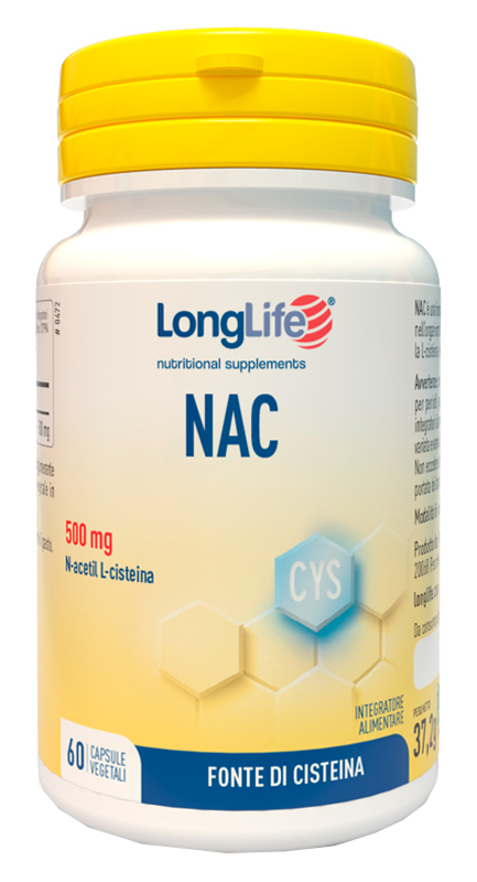 Longlife NAC 60 capsule vegetali - Farmacia di Regoledo Srl