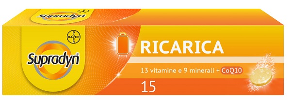 SUPRADYN RICARICA 15 COMPRESSE EFFERVESCENTI - Farmacia di Regoledo Srl