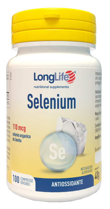 LONGLIFE SELENIUM 100 COMPRESSE DIVISIBILI - Farmacia di Regoledo Srl