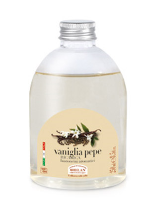 Helan - Profumatore ambienti - Vaniglia e Pepe - Ricarica 250 ml - Farmacia di Regoledo Srl