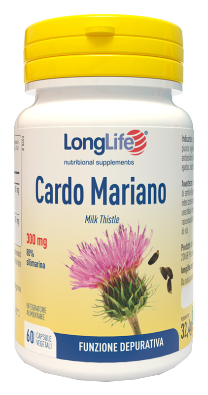 LONGLIFE CARDO MARIANO 60 CAPSULE VEGETALI - Farmacia di Regoledo Srl