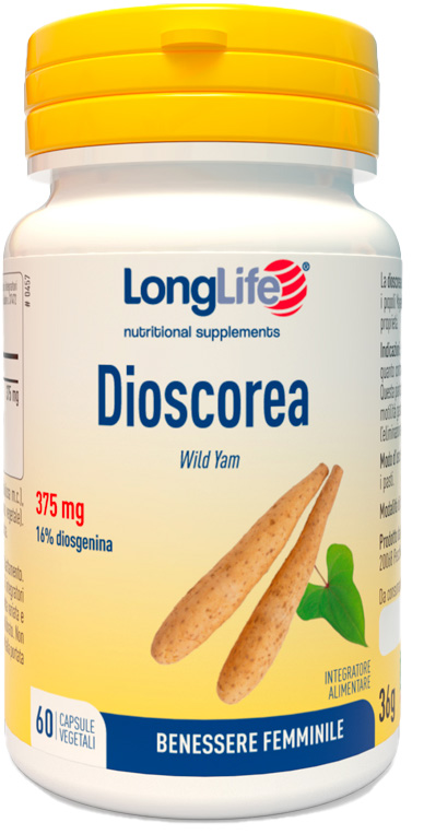 LONGLIFE DIOSCOREA 60 CAPSULE - Farmacia di Regoledo Srl