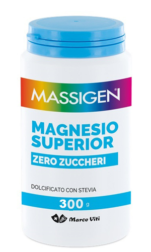 MASSIGEN MAGNESIO SUPERIOR ZERO ZUCCHERI 300 G - Farmacia di Regoledo Srl
