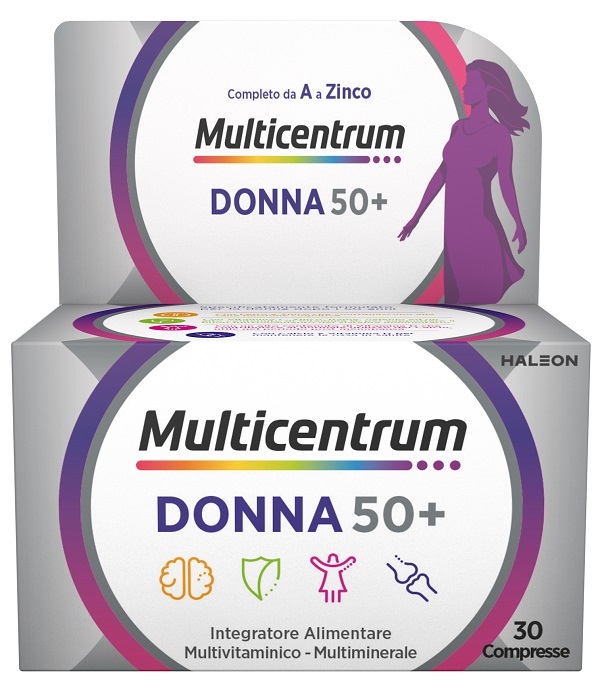 MULTICENTRUM DONNA 50+ 30 COMPRESSE - Farmacia di Regoledo Srl