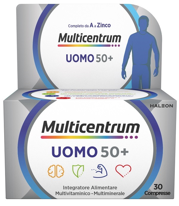 MULTICENTRUM UOMO 50+ 30 COMPRESSE - Farmacia di Regoledo Srl