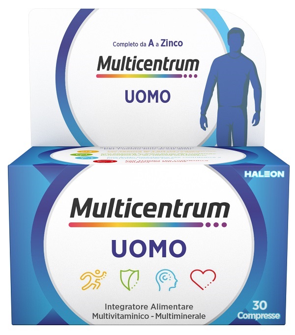 MULTICENTRUM UOMO 30 COMPRESSE - Farmacia di Regoledo Srl
