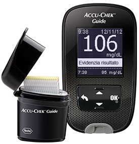 KIT GLUCOMETRO ACCU-CHEK GUIDE MG/DL + PUNGIDITO FASTCLIX - Farmacia di Regoledo Srl