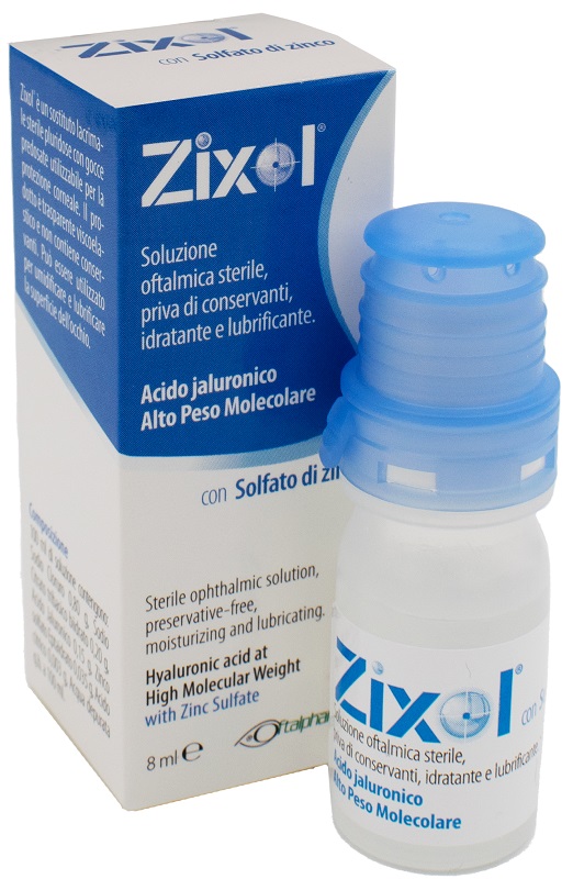 SOLUZIONE OFTALMICA ZIXOL PLURIDOSE 8 ML - Farmacia di Regoledo Srl
