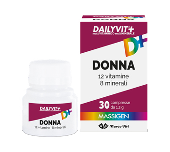 MASSIGEN DONNA MULTIVITAMINICO E MULTIMINERALE 30 COMPRESSE RIVESTITE - Farmacia di Regoledo Srl