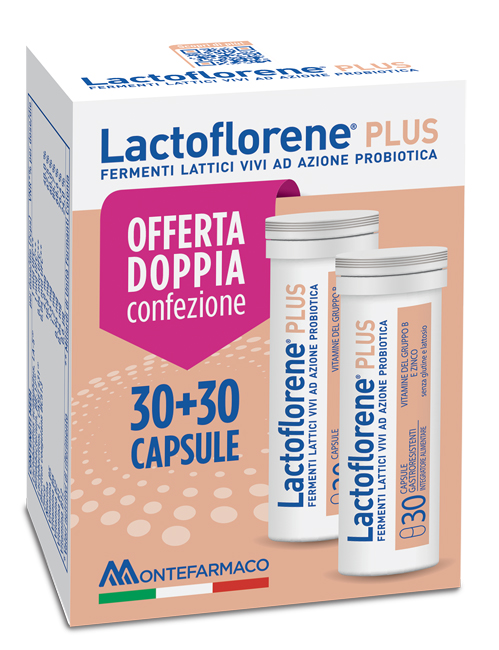 LACTOFLORENE PLUS BIPACK 30 CAPSULE 26,40 G - Farmacia di Regoledo Srl
