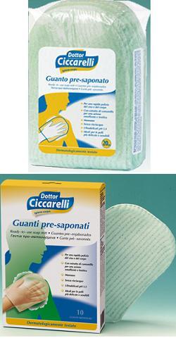 CICCARELLI GUANTO PRESAPONATO 20 PEZZI - Farmacia di Regoledo Srl