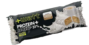 +Watt - Protein+ White 31% - Gusto Cappuccino - Farmacia di Regoledo Srl