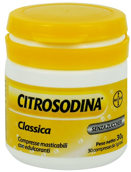 CITROSODINA CLASSICA 30 COMPRESSE MASTICABILI - Farmacia di Regoledo Srl