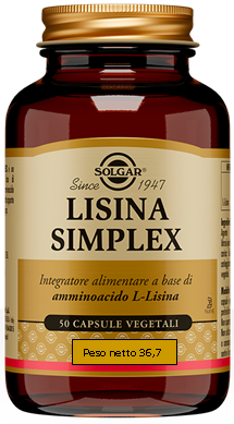 LISINA SIMPLEX 50 CAPSULE VEGETALI - Farmacia di Regoledo Srl