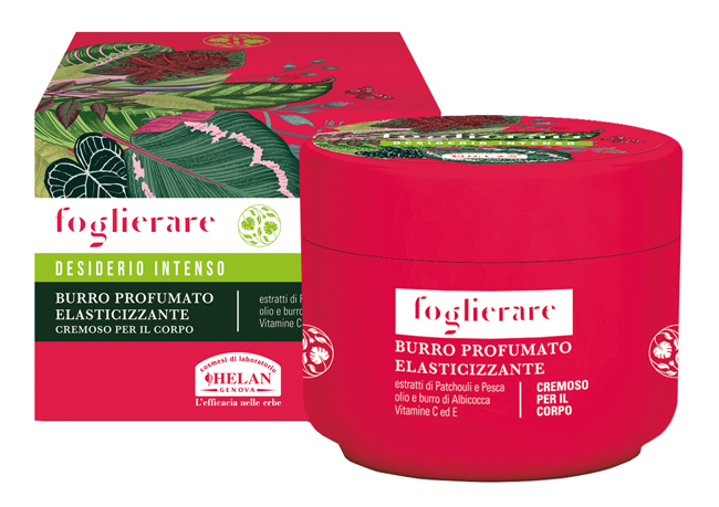 FOGLIERARE DESIDERIO INTENSO BURRO PROFUMATO ELASTICIZZANTE 200 ML - Farmacia di Regoledo Srl