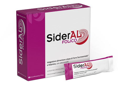 SIDERAL FOLICO 30 MG 20 BUSTINE OROSOLUBILI - Farmacia di Regoledo Srl