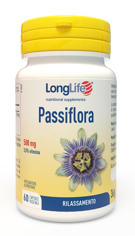 LONGLIFE PASSIFLORA 60 CAPSULE VEGETALI - Farmacia di Regoledo Srl