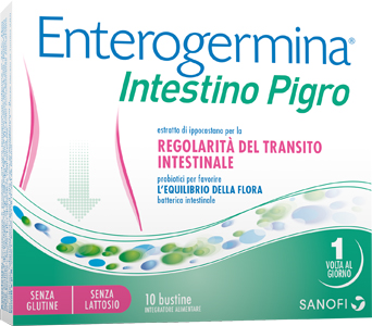 ENTEROGERMINA INTESTINO PIGRO 10 BUSTINE - Farmacia di Regoledo Srl
