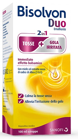 BISOLVON DUO SCIROPPO EMOLLIENTE 100 ML - Farmacia di Regoledo Srl