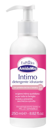 EUPHIDRA AMIDOMIO INTIMO DETERGENTE IDRATANTE 250 ML - Farmacia di Regoledo Srl