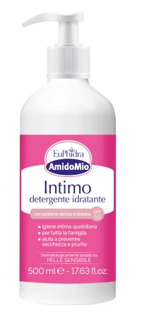 EUPHIDRA AMIDOMIO INTIMO DETERGENTE IDRATANTE 500 ML - Farmacia di Regoledo Srl