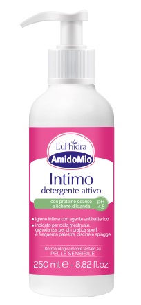 EUPHIDRA AMIDOMIO INTIMO DETERGENTE ATTIVO 250 ML - Farmacia di Regoledo Srl