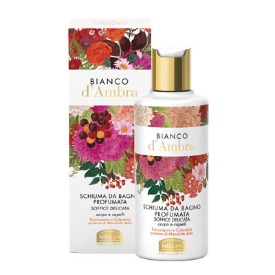 BIANCO D'AMBRA SCHIUMA DA BAGNO PROFUMATA 200 ML - Farmacia di Regoledo Srl