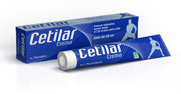CETILAR CREMA PER ARTICOLAZIONI MUSCOLI E TENDINI 50 ML - Farmacia di Regoledo Srl